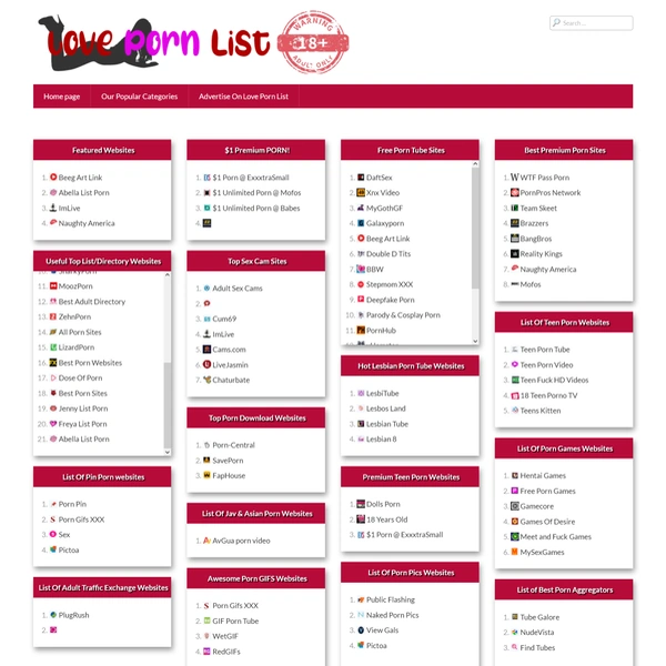 Love Porn List