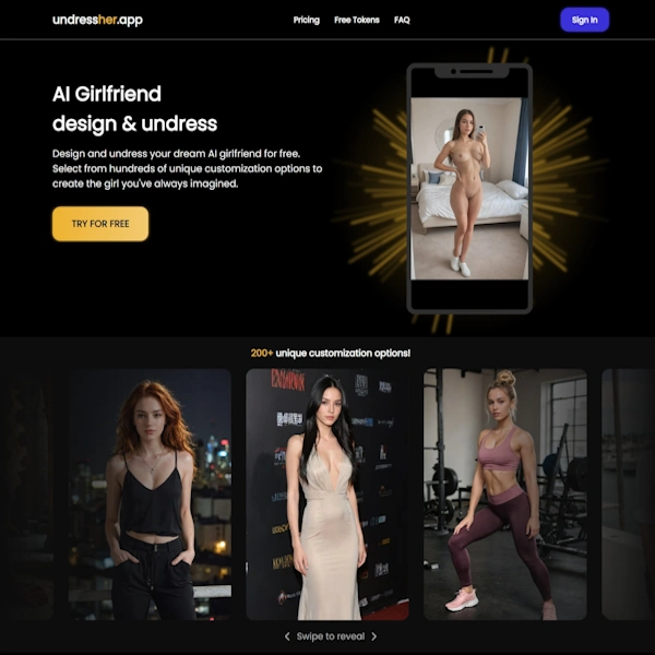 undressher homepage